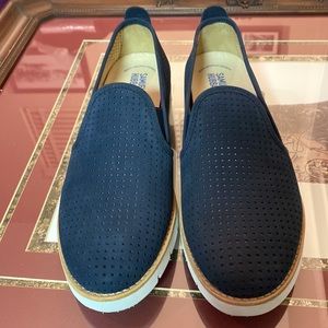 ❤️❤️SAMUEL HUBBARD Samsport kicks slip on sneakers w/perforated leather comfort